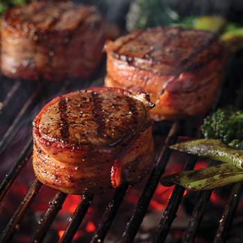 Bacon-Wrapped Filet Mignons