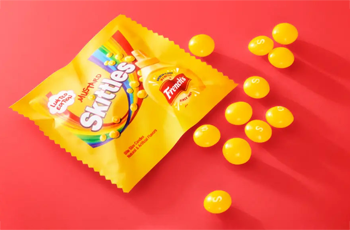 Skittles French's mustard flavor