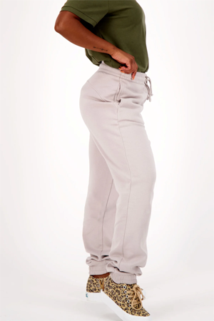 natural cotton jogger sweatpants