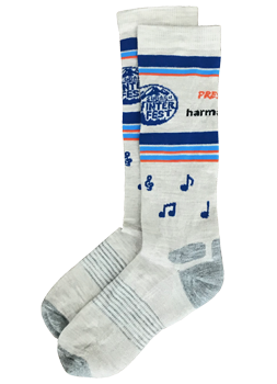 custom wool ski socks