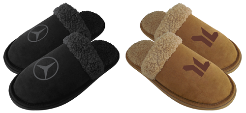 custom sherpa cozy clog slippers