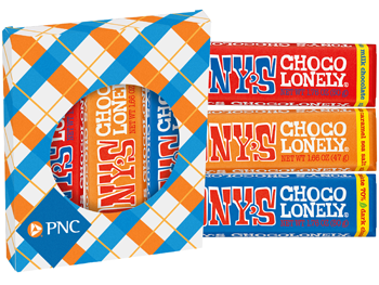 branded Tony's Chocolonely 3-bar gift box