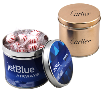 custom branded candy tins